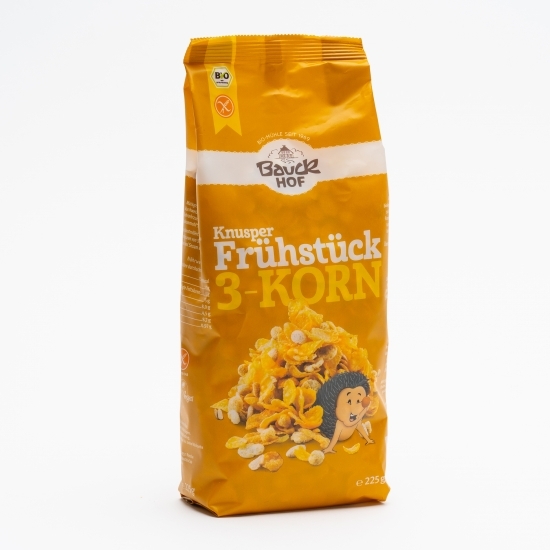 Musli crocant 3 cereale fără gluten 225g