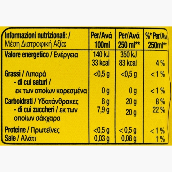 Ceai pudră cu aromă de piersică 125g