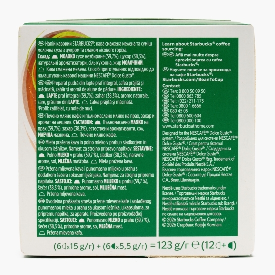 Hazelnut Macchiato, 6 băuturi, 123g, capsule cafea