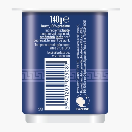 Iaurt grecesc 10% grăsime, 140g