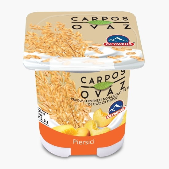 Desert fermentat non-lactat pe bază de ovăz cu piersică Carpos 125g