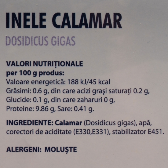 Inele de calamar, 1kg
