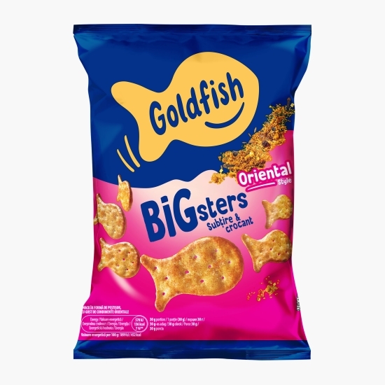 Snacks peștișori crocanți Oriental Bigsters 80g