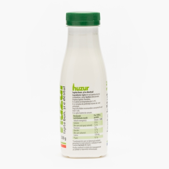 Lapte bătut 2% grăsime 330g