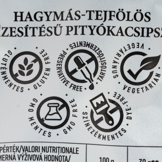 Chipsuri din cartofi cu gust de smântână și ceapă 100g