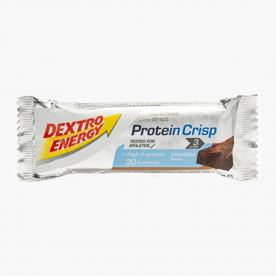 Baton proteic + carbohidrați Protein Crisp ciocolată 50g