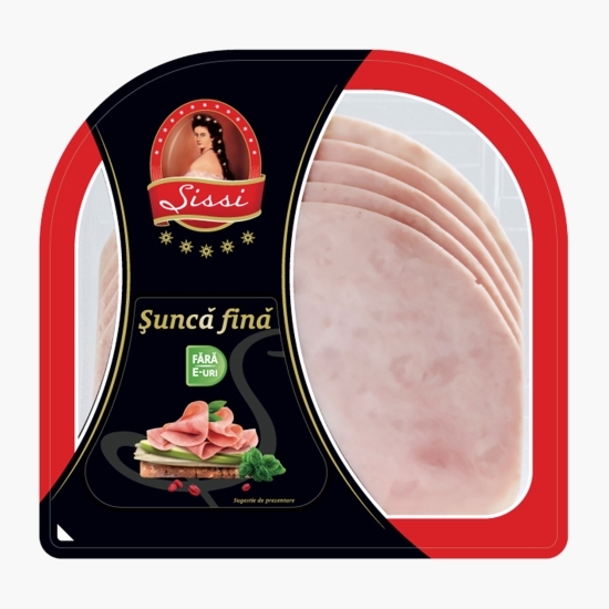 Șuncă fină de porc fără E-uri 170g