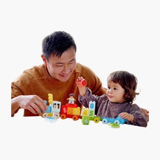 Trenul cu numere - Învață să numeri, 10954 Duplo, +18 luni
