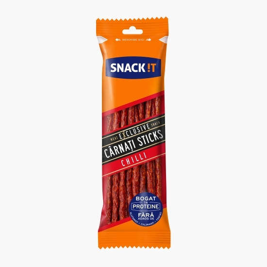 Cârnați sticks cu chilli 90g
