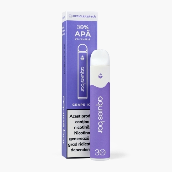 Țigară electronică Disposable 2ml Recycable Grape Ice 2mg 