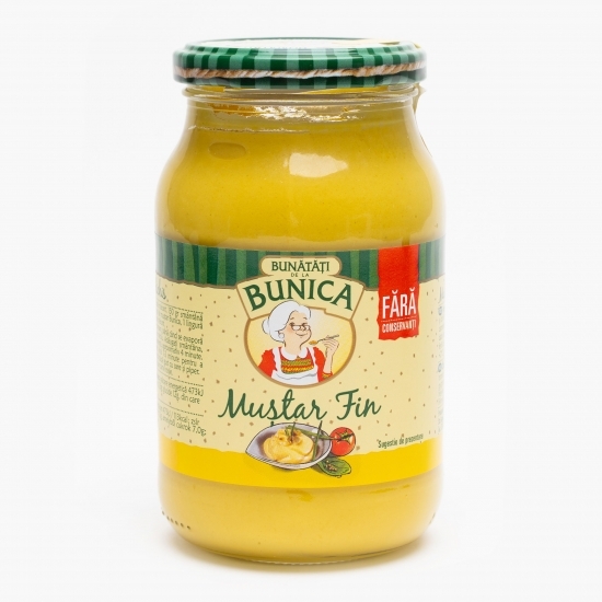 Muștar fin 440g