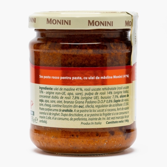 Sos pesto rosso 190g