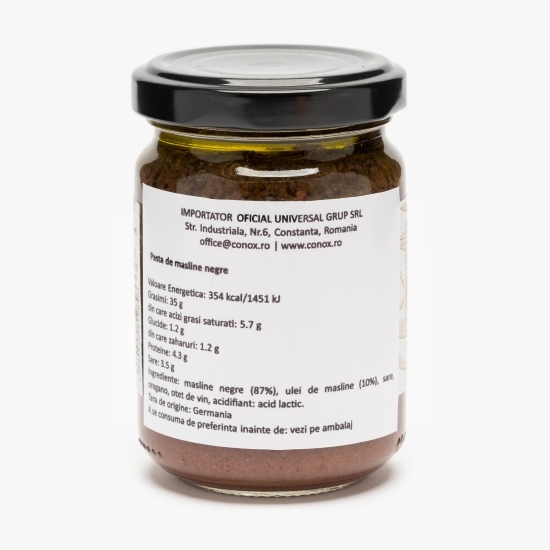 Pastă de măsline negre 135g
