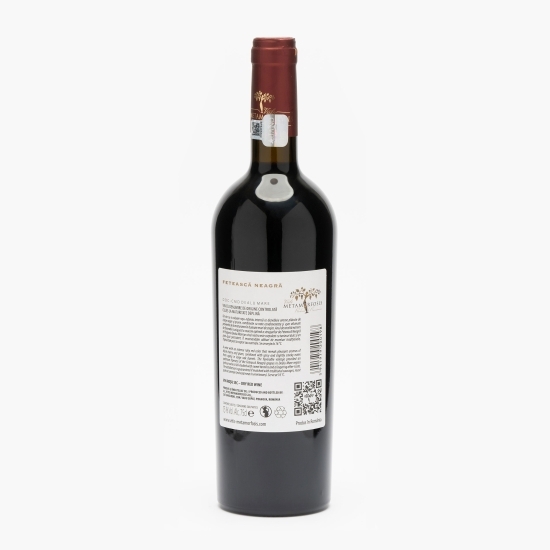 Vin roșu sec Fetească Neagră, 15%, 0.75l