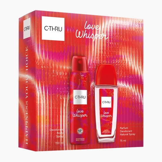 Set cadou Love Whisper - parfum 75 ml + deodorant 150ml
