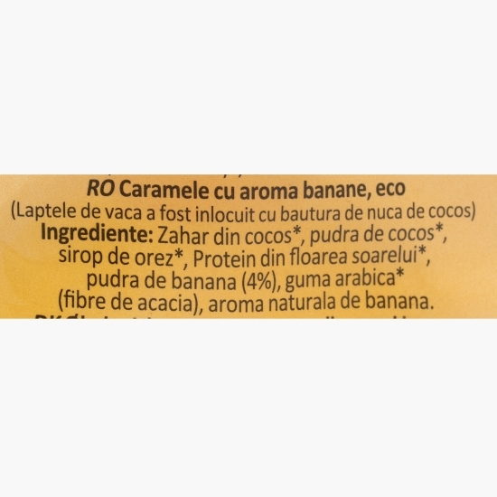 Caramele eco, aromă banane150g