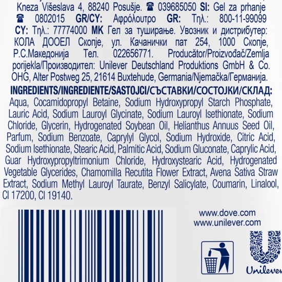 Gel de duș Advanced Care Anti-Stress 400ml