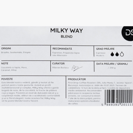 Milky Way Blend 250g cafea de specialitate boabe