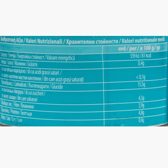 Fasole albă în sos de roșii 415g