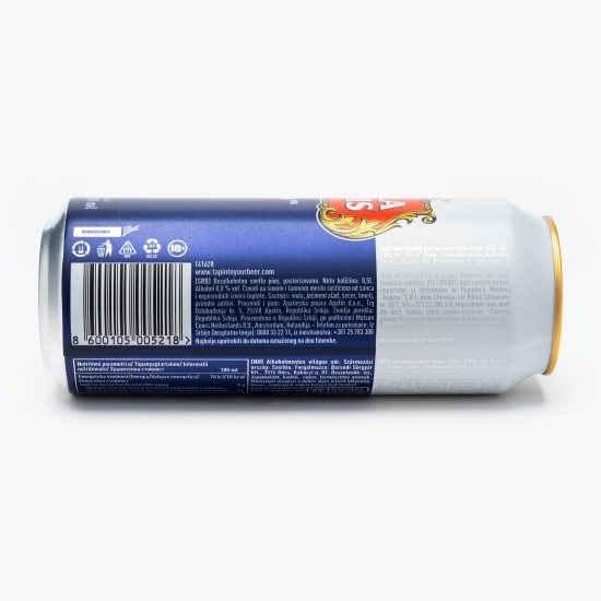 Bere blondă fără alcool doză 0.5l