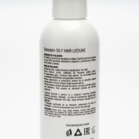 Loțiune pentru păr cu tendință de îngrășare Oily 200ml