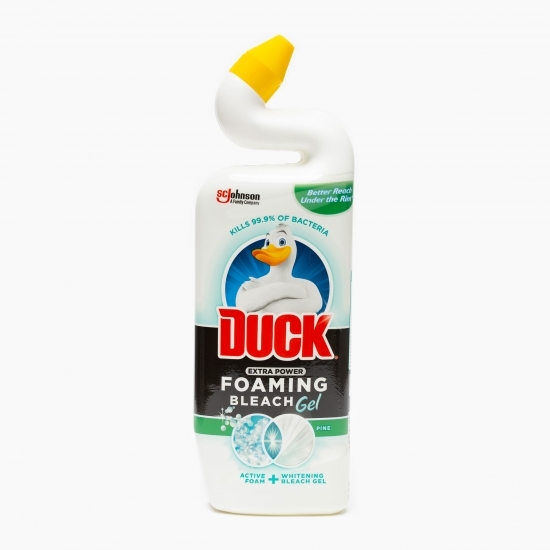 Dezinfectant toaletă Foaming Bleach Gel Pine 750ml