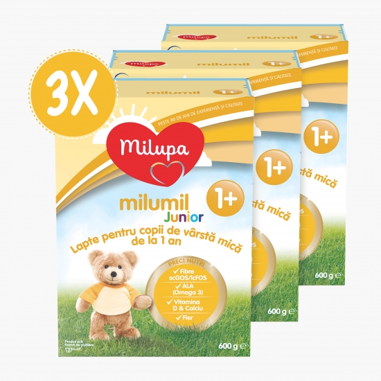 Pachet formulă de lapte Junior, +1 an, 3x600g