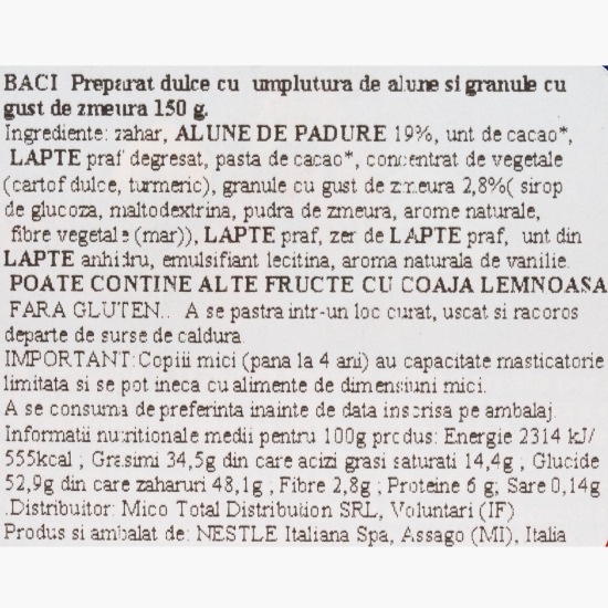 Praline Bijou Red Amore & Passione 150g