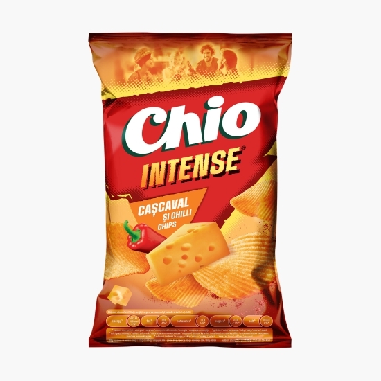 Chipsuri cu gust de cașcaval și chili, Intense 130g