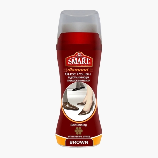  Cremă de pantofi lichidă, maro 75ml