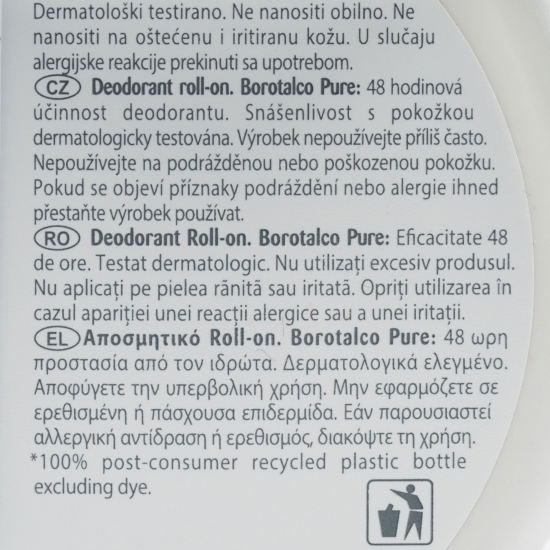 Deodorant roll-on Pure Clean 50ml