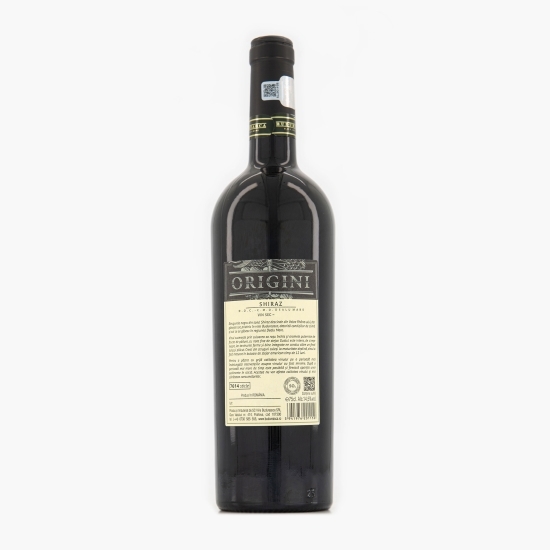Vin roșu sec Shiraz, 14.5%, 0.75l