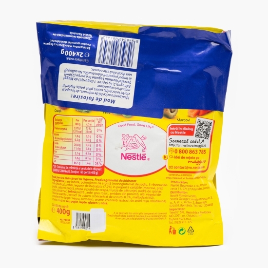 Bază pentru mâncare „Secretul gustului” legume 2x400g (1+1-50%)