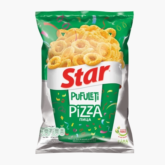 Pufuleți cu aromă de pizza 90g