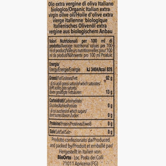 Ulei măsline extravirgin eco Peranzana 1l