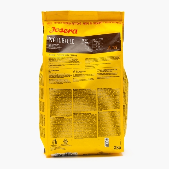 Hrană uscată pentru pisici adulte, cu păstrăv și linte Naturelle, 2kg