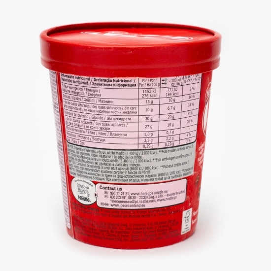 Îngheţată de ciocolată cu napolitană, 0.48l