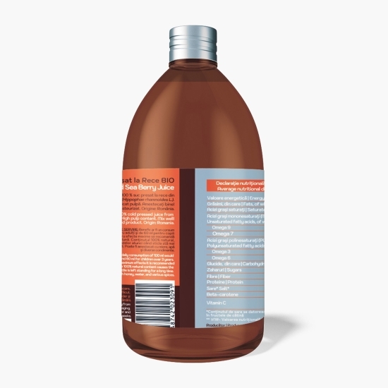 Suc de cătină eco 100% presat la rece 0.5l
