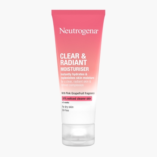 Cremă hidratantă cu grapefruit roz pentru față, oil free, 50 ml