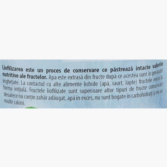 Căpșuni liofilizate 30g