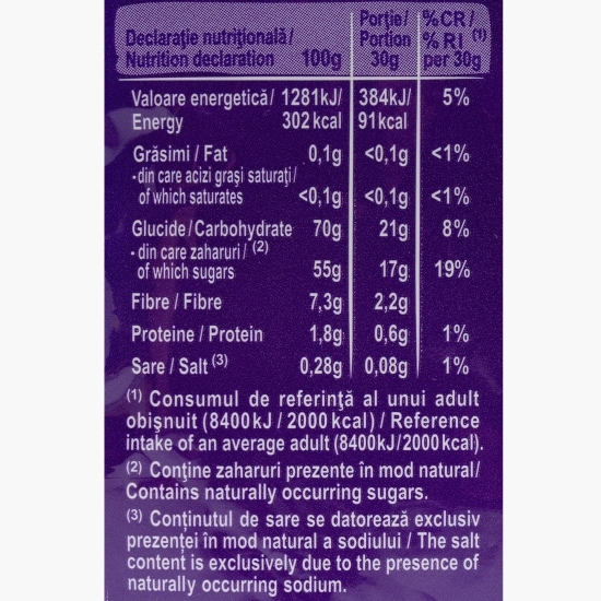Curmale Deglet Nour deshidratate fără sâmburi 200g