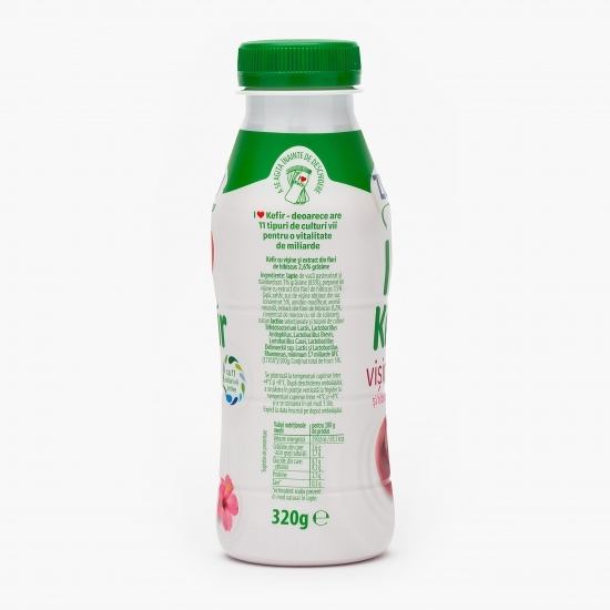 Kefir vișine și hibiscus 320g
