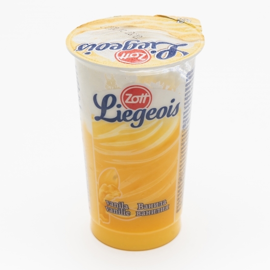 Budincă Liegeois cu vanilie și frișcă 175g