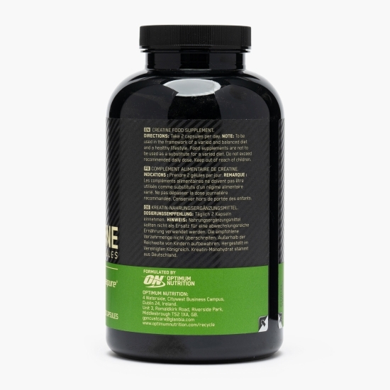 Creatină monohidrată micronizată, 200 capsule 294g