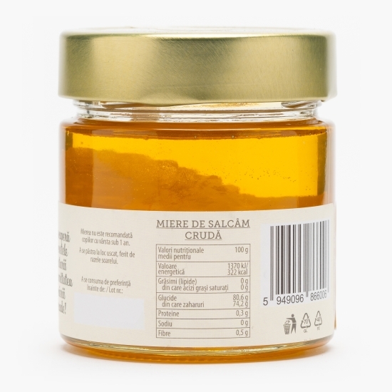 Miere de salcâm crudă 270g
