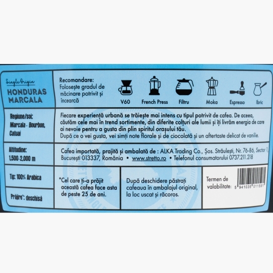 Honduras Marcala 250g cafea boabe prăjită 