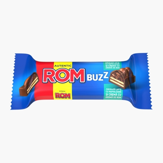 Ciocolată napolitană cu cremă de rom 50g