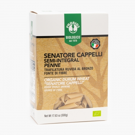 Penne semi integrale din grâu dur eco 500g