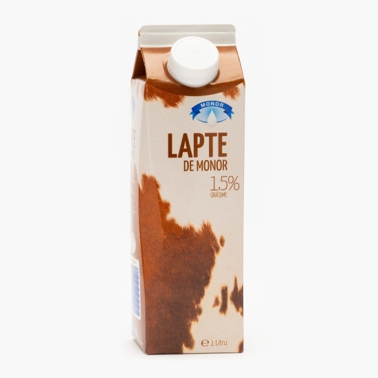 Lapte 1.5% grăsime, 1l