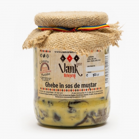 Ghebe în sos de muștar 720g